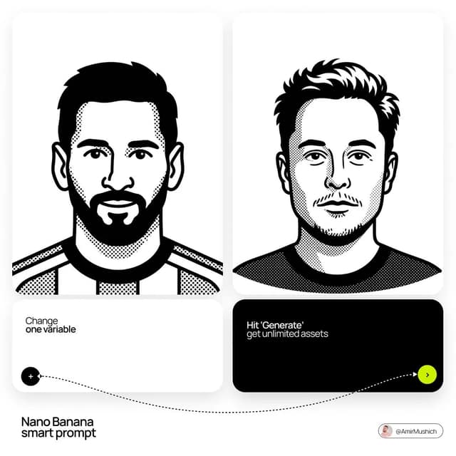 AI image generation example