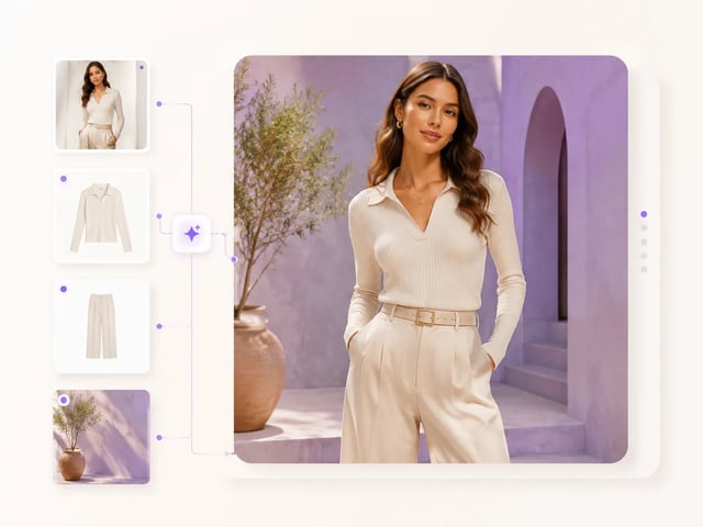 Still de anúncio fashion em social pago com foco em look comercial