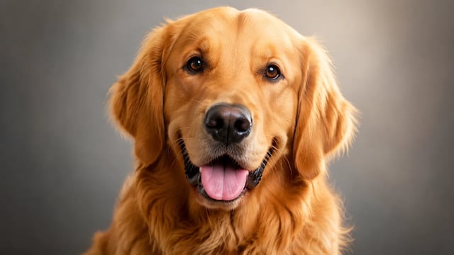 Studio-Hunde-Porträt aus einem Handyfoto mit KI Haustier-Porträt-Generator auf SupaImagine