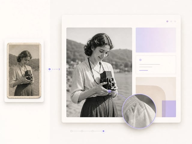 Archive scan enlarged into a modern layout-ready visual asset