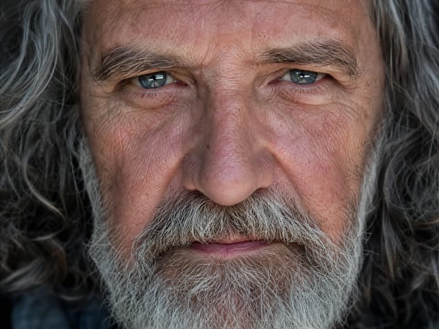 A Krea 2 portrait shown close up with realistic skin and hair texture