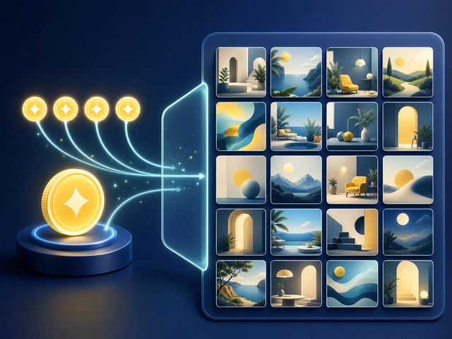 低积分 Nano Banana 2 Lite 变体流入图片网格