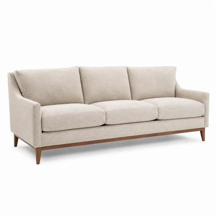 Moderne Stoffsofa-Produktreferenz