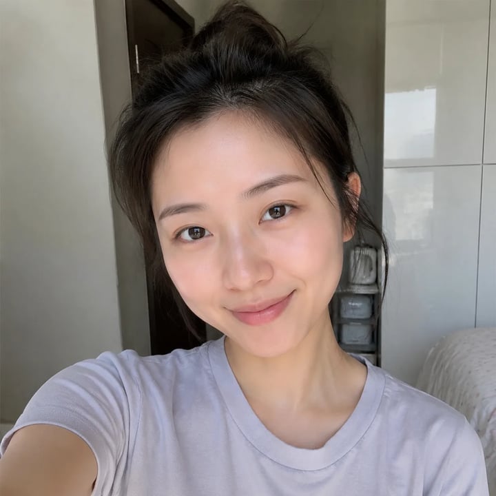 Casual everyday selfie before AI resume photo generator