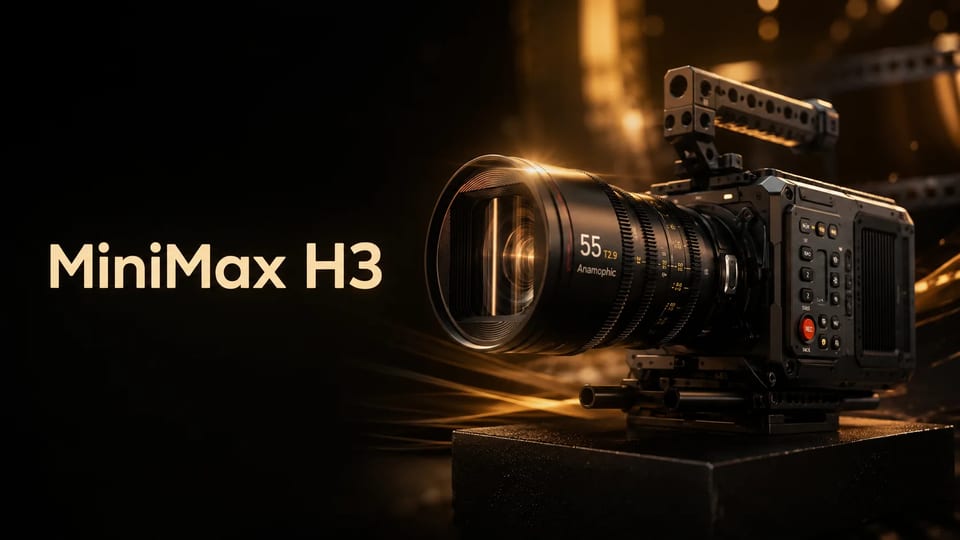 Hero do produto MiniMax H3 — still de clipe curto 2K finalizado
