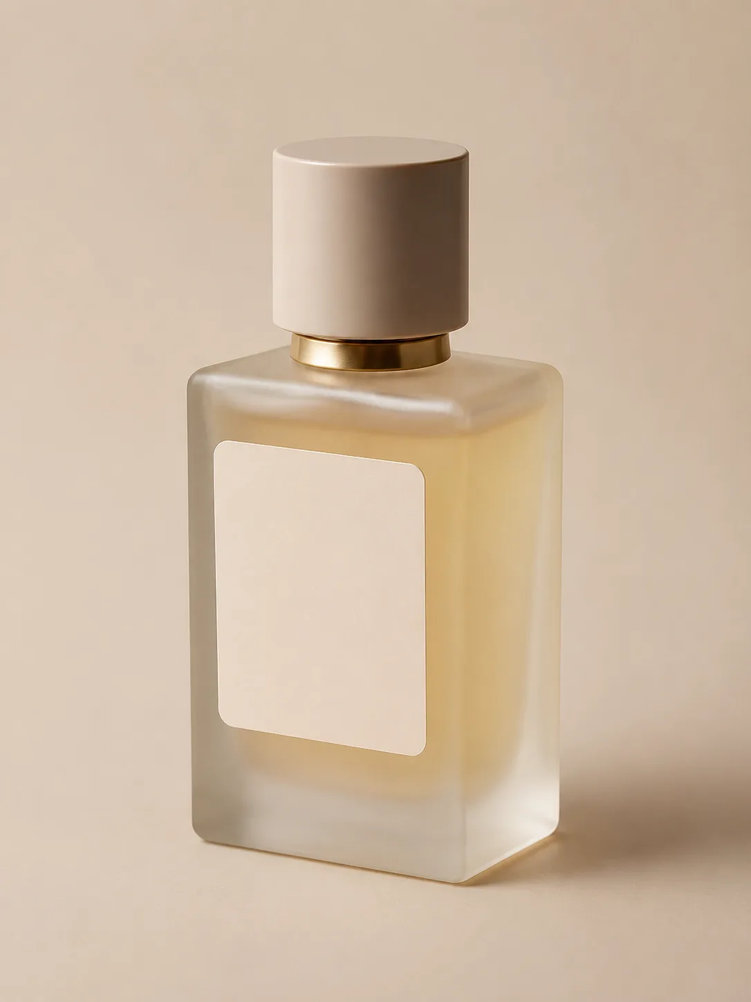 Prompt 4 before — frosted bottle blank label · GPT Image 2 · 1K · generated on SupaImagine